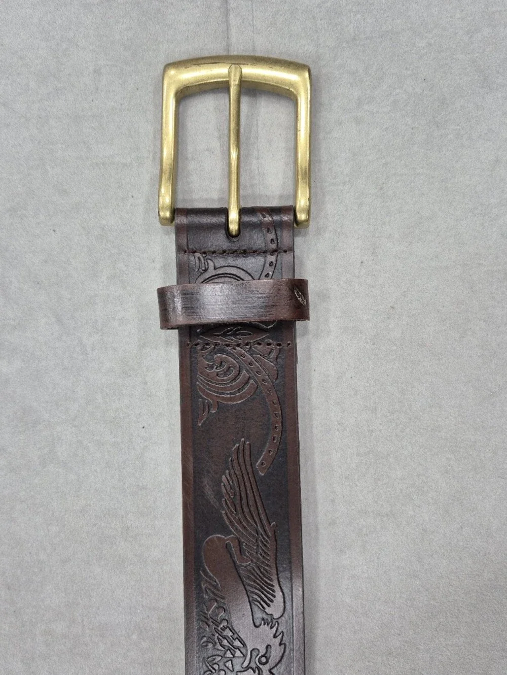 Wrangler eagle embossed